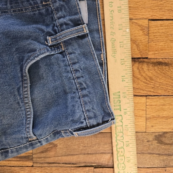 Carhartt FR Jeans 36x30 FRB100 DNM FR Relaxed Fit Blue Denim Distressed Ufcw - Picture 10 of 12